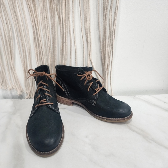 [ Joseph Siebel] suede black bootie size EU 37 Women's  Chelsea ankle boot - Picture 15 of 16